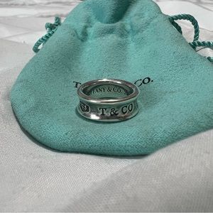 Tiffany & Co 1837 Silver Ring size 4.5